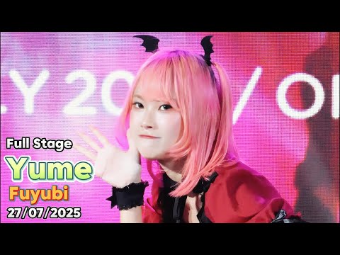 20250727 [4K] [Fancam] Yume Fuyubi - Full Stage @ Siamdol Festival