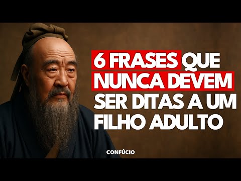 NUNCA diga essas 6 FRASES a um filho | Confucio