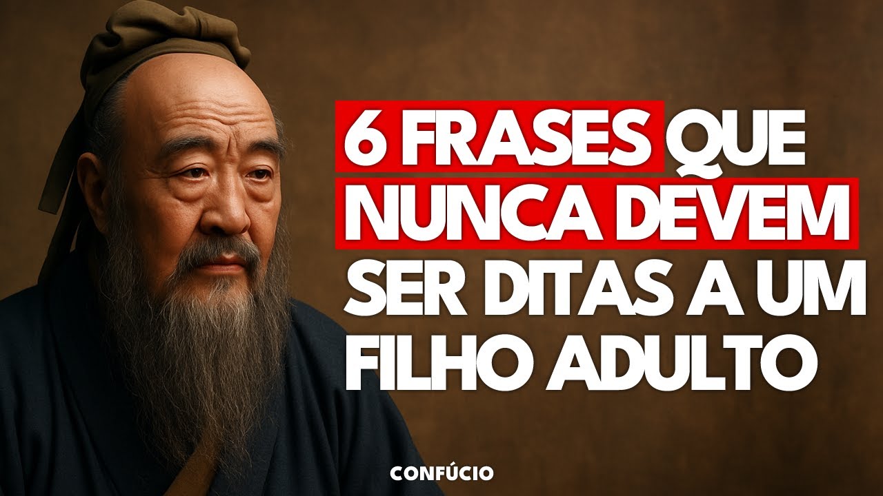 NUNCA diga essas 6 FRASES a um filho | Confucio