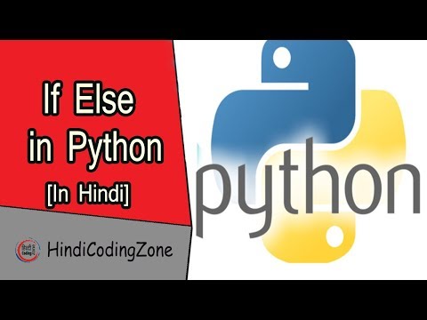 If Else In Python Python 3 6 Programming Tutorial In Hindi 10