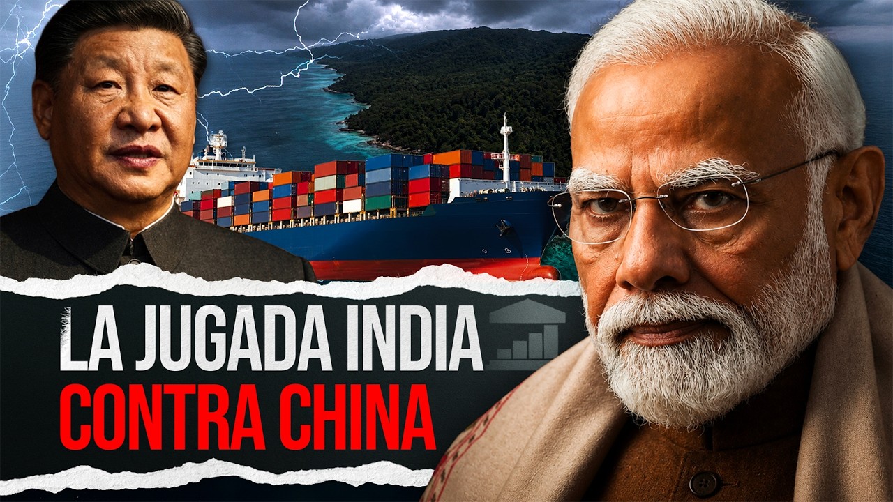 CHINA tiene un PROBLEMA: La ISLA convertida en el mayor ARMA de la INDIA @VisualPolitik