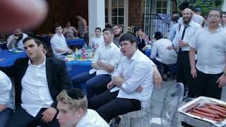 Sharaai Arazim siyum in monsey with Joey Newcomb and Aryeh Heller part 1