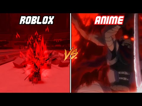 ALL HERO KILLER STAIN MOVES (ROBLOX) VS ANIME (UPDATED)