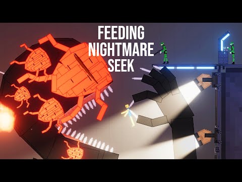 Feeding Nightmare Seek Roblox DOORS - People Playground 1.26