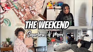 SUPER BOWL SUNDAY AT HOME 🏈 | KARA WAS DISAPPOINTED & SYD MELTED MY HEART