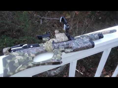 PUNCHER BREAKER .22 REVIEW 1125 FPS  DIME AT 50 YARDS