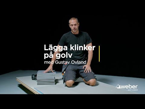 Lägga klinker på golv  - så gör du!