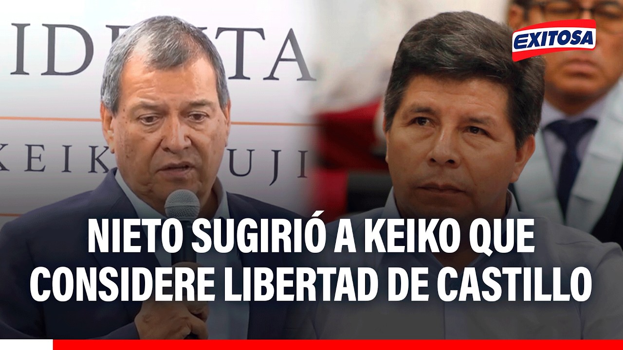 🔴🔵 Jorge Nieto sugirió a Keiko Fujimori que "considere rutas" para la libertad de Pedro Castillo
