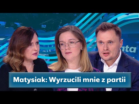 „Wyrzucili mnie z partii” – Matysiak ujawnia kulisy politycznej burzy