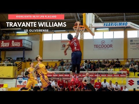 Travante Williams Highlights UD Oliveirense (LPB Placard) 2018/2019