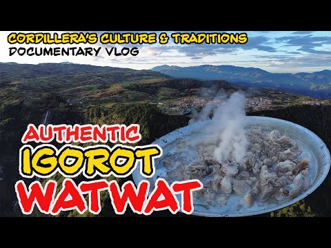 EATING AUTHENTIC IGOROT WATWAT IN MANKAYAN BENGUET | MT. DATA NATIONAL PARK | 100 YEARS OLD LOLA