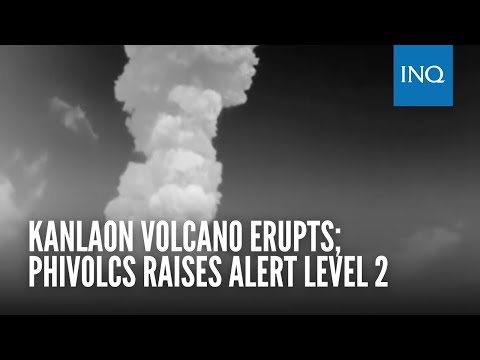 Kanlaon Volcano erupts; Phivolcs raises Alert Level 2