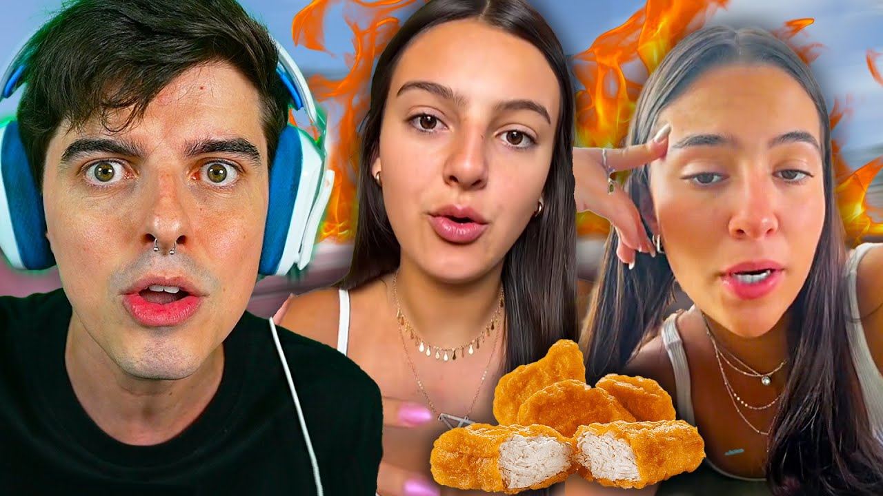 Tiktoker lets friend go hungry? Antonela Braga x Julia Pimentel