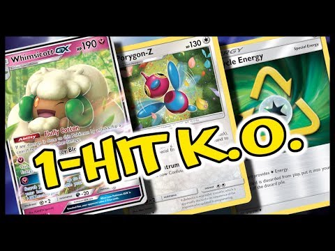 One shotting everything with Whimsicott-GX and Porygon-Z