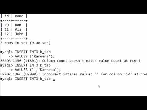 1 Introduction to SQL Hindi