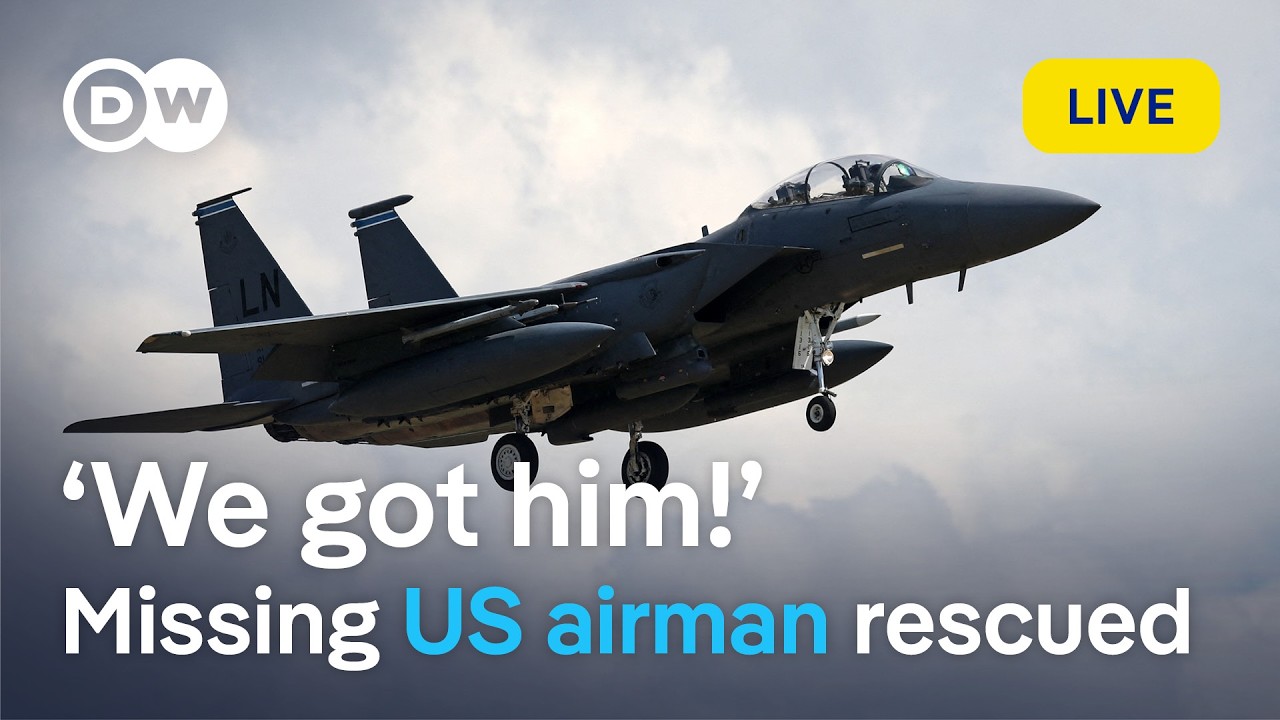 US jet pilot rescued in Iran: High-stakes mission & Iran war impact explained | DW News
