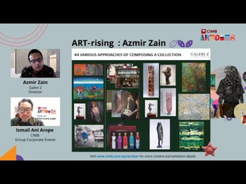 Art-Rising by CIMB l A Conversation with Azmir Zain