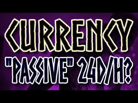 24 DIVINES AN HOUR!? - My "Passive" Currency strat (3.21 POE Crucible)