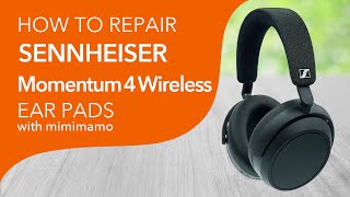 SENNHEISER MOMENTUM 4 Wirelessのイヤーパッドをmimimamoで修理・保護する方法