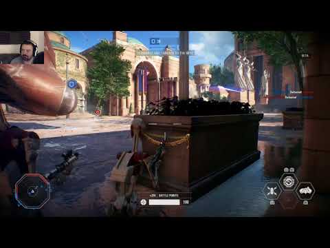 Star Wars Battlefront II beta gameplay pt12 - Back to the BIG Map
