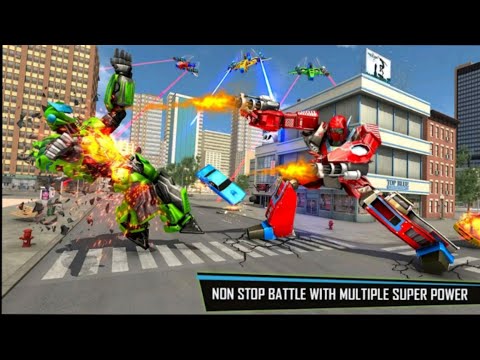 Drone Robot Car Game 3d: Android Gameplay