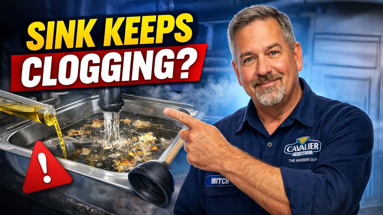 Stop Your Kitchen Sink From Clogging - Mitch The Answer Guy Cavalier Plumbing