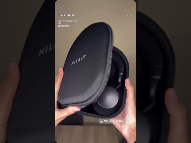 Nilait Aera Kabellose Kopfhörer mit Geräuschunterdrückung, Schwarz video