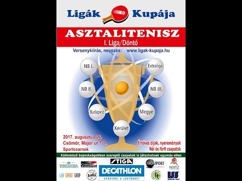 LIGÁK KUPÁJA I. Liga Döntő