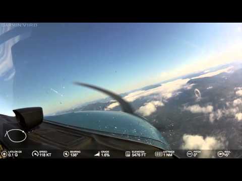 Flying - 360 Degree Turn - Showing Beauty of the Northwest