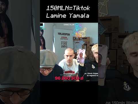 150MLN W CELU TIKTOK LAMINE YAMAL Wojtek Szczęsny!