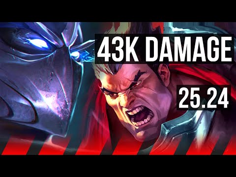 SHEN vs DARIUS (TOP) | 43K damage | EUW Master | 25.24
