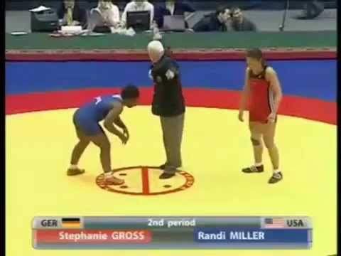 2007 World Cup - Women's 63 kg Randi Miller (USA) vs Stephanie Gross (Germany)