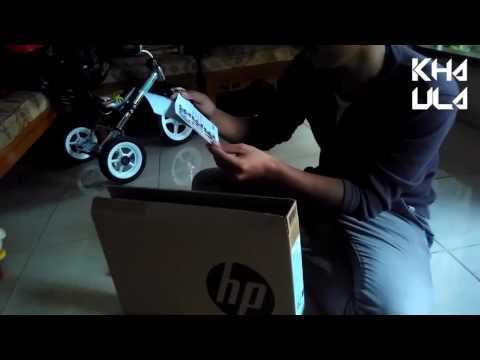 Unboxing Notebook HP an004au - AMD A8 7410 - RADEON R5