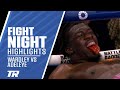 Fabio Wardley With Impressive Round 7 TKO Of David Adeleye FIGHT HIGHLIGHTS