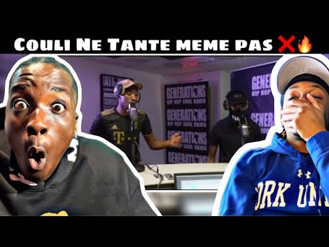 American Reaction To Freestyle Couli B