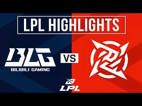 BLG vs NIP Highlights ALL GAMES | LPL 2026 Playoffs | Bilibili Gaming vs Ninjas in Pyjamas