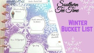 2020 Winter Bucket List | DIY Lists