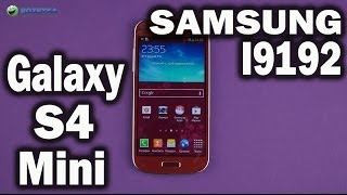 Samsung I9192 Galaxy S4 Mini Duos (Black Mist) - відео 3