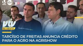 Tarcísio de Freitas anuncia crédito para o agro na Agrishow | VTV da Gente