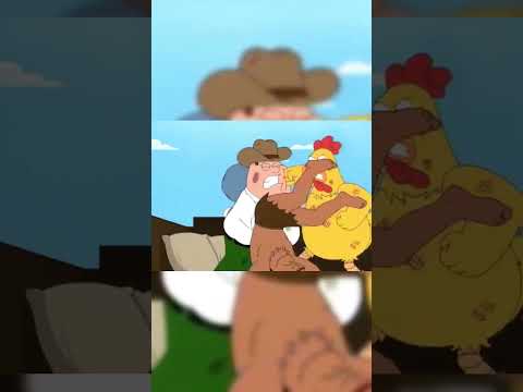 Peter Griffin 'vs' The Giant Chicken! #shorts
