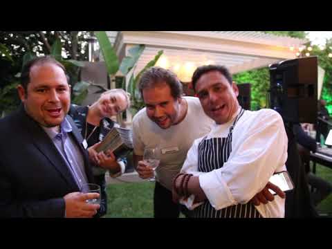 Cannabis chef Randy Placeres - High Times Magazine cannabis dinner in Hollywood