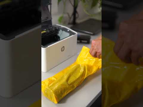 CAMBIAR TONER HP 106A ( W1106A) en IMPRESORA HP Laser 107w