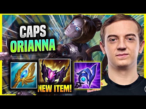CAPS IS A BEAST WITH ORIANNA! - G2 Caps Plays Orianna MID vs Akali! | Preseason 2022