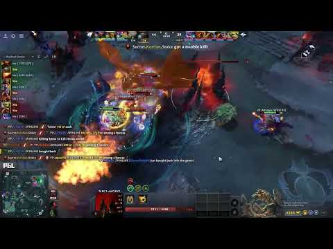 Insane attempt at ending a 90 minute pro Dota game