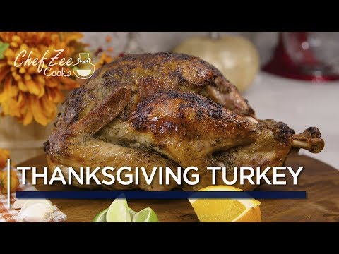 Pernil Style Turkey | Pavo Dominicano | Dominican Style Turkey | Chef Zee Cooks