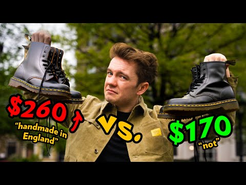 The Most Expensive Dr. Martens vs. The Cheapest.