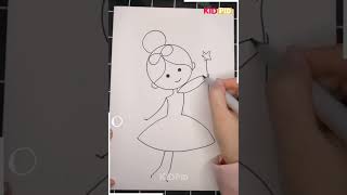 Stunning Colorful Angel Drawing | Step by Step Tutorial