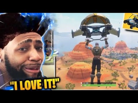 DAEQUAN Landing *PARADISE PALMS* & this happens... (Ninja vs Tfue Reacts Season 5 Portal)