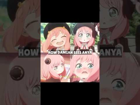How anya sees Damian 🤭 #anime #music #explore #spyxfamily #anya #damian #trending #animeedit