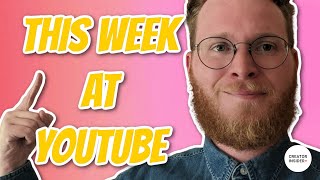 VidCon Sessions, New Default Memberships Badges, New Metrics in YTA, S